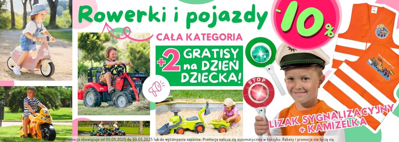 Promocja na POJAZDY!